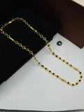 1 GRAM GOLD PLATING DIAMOND RUDRAKSHA MALA FOR MEN DESIGN A-116