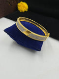 1 GRAM GOLD PLATED DIAMOND KADA FOR MEN DESIGN A-39