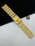 1 GRAM GOLD FORMING NEW LION BRACELET FOR MEN DESIGN A-308