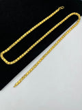 1 GRAM GOLD HEART CHAIN FOR MEN DESIGN A-674