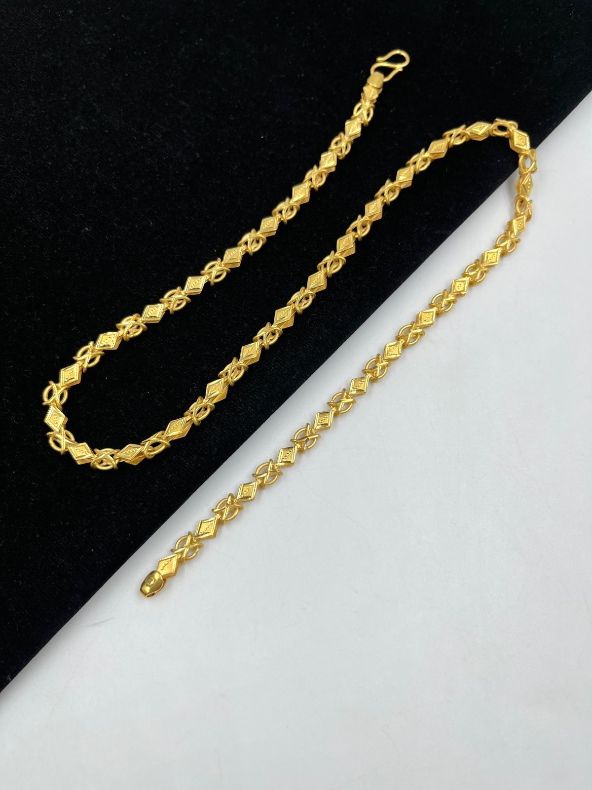 1 GRAM GOLD  NEW DESIGN CHAIN FOR MEN DESIGN A-711