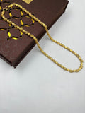 1 GRAM GOLD  NEW DESIGN CHAIN FOR MEN DESIGN A-711