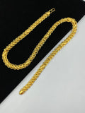1 GRAM GOLD KOYLI  CHAIN FOR MEN DESIGN A-700