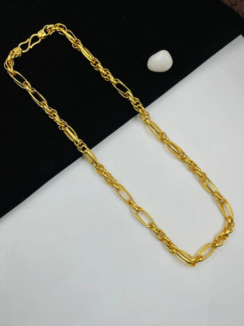 1 GRAM GOLD CHAIN FOR MEN DESIGN A-358