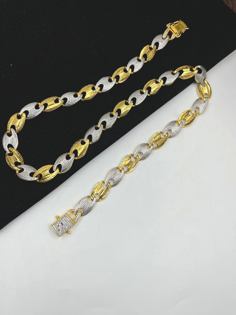 1 GRAM GOLD CHAIN FOR MEN DESIGN A-321