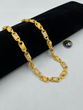 1 GRAM GOLD PAN WITH KOYLI CHAIN FOR MEN DESIGN A-664