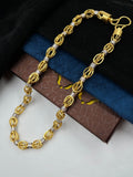 1 GRAM GOLD INDO CHAIN FOR MEN DESIGN A-421