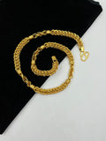 1 GRAM GOLD INDO CHAIN FOR MEN DESIGN A-422
