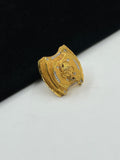 1 GRAM GOLD GANPATI RING FOR MEN DESIGN A-894