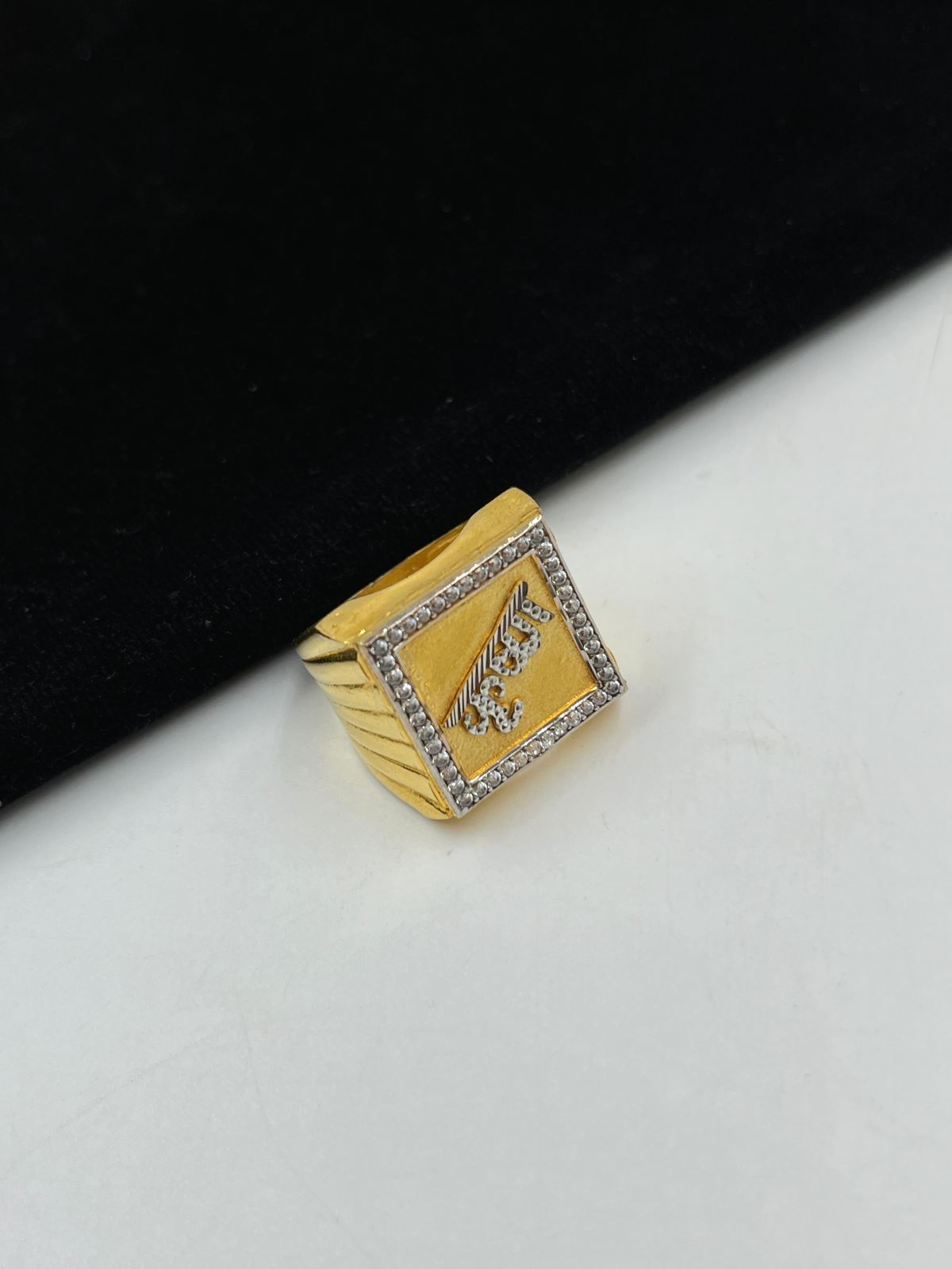 1 GRAM GOLD PLATING RING FOR MEN DESIGN A-288