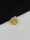 1 GRAM GOLD RAJWADI RING FOR MEN DESIGN A-1002
