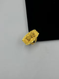 1 GRAM GOLD FROMING MUDRA RING FOR MEN DESIGN A-527