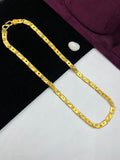 1 GRAM GOLD FORMING STAR NAWABI CHAIN FOR MEN DESIGN A-653