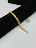 1 GRAM GOLD FORMING UNIQUE BRACELET FOR MEN DESIGN A-211