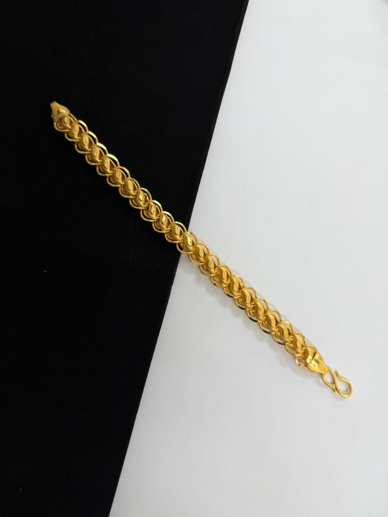 1 GRAM GOLD BRACELET FOR MEN DESIGN A-218
