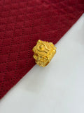 1 GRAM GOLD SHIVLING WITH MAHADEV RING FOR MEN DESIGN A-1092