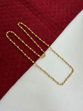 1 GRAM GOLD FORMING TULSI MALA FOR WOMEN DESIGN A-1