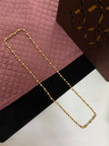 1 GRAM GOLD FORMING TULSI MALA FOR WOMEN DESIGN A-1