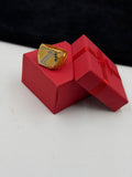 1 GRAM GOLD PLATING KRUSHNAM RING FOR MEN DESIGN A-146