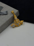1 GRAM GOLD TIRUPATI BALAJI UNIQUE DESIGN FOR MEN DESIGN A-552