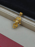 1 GRAM GOLD UNIQUE DESIGN GANPATI BAPPA PENDANT FOR MEN DESIGN A-560