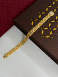 1 GRAM GOLD FORMING UNIQUE NEW DIAMOND BRACELET FOR MEN DESIGN A-506