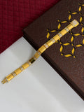 1 GRAM GOLD PREMIUM DIAMOND NEW BRACELET FOR MEN DESIGN A-508