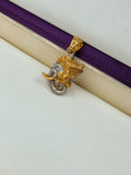 1 GRAM GOLD PLATING GANPATI BAPPA PENDANT FOR MEN DESIGN A-567