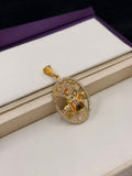 1 GRAM GOLD RAMDEVPIR PENDANT FOR MEN DESIGN A-422