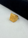 1 GRAM GOLD PLATING RING FOR MEN DESIGN A-311