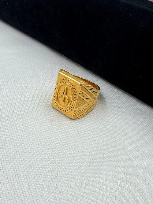 1 GRAM GOLD PLATING RING FOR MEN DESIGN A-311