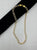 1 GRAM GOLD FORMING RECTANGLE FULL DIAMOND CHAIN FOR MEN DESIGN A-78